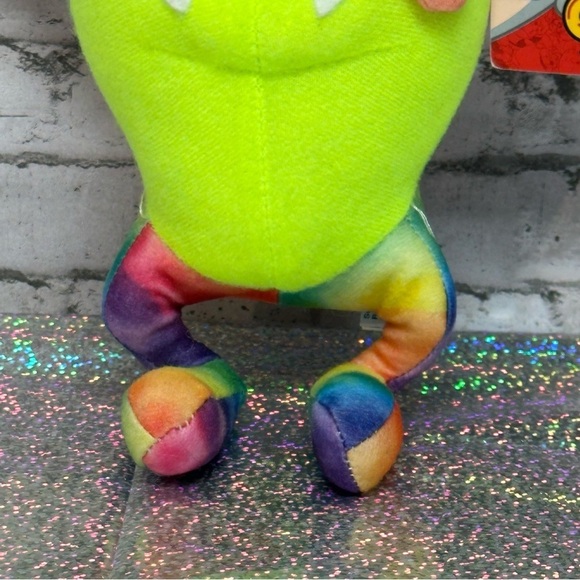 WB Looney Tunes TAZ Plush Rainbow Tie Die Tasmanian Devil Stuffed Animal *RARE* - Picture 5 of 16